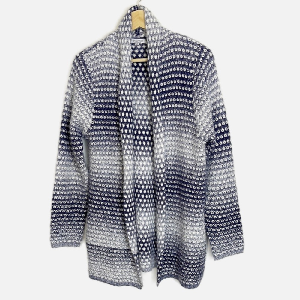 Baciano chunky knit cardigan S